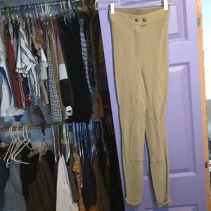 American Apparel High waisted riding pants